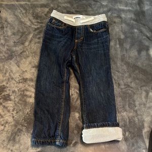 Old Navy fleece lined jeans